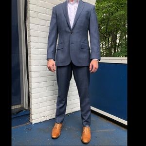 J. Crew Ludlow Blue Suit 38s